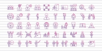Business Man Purple Line Screenshot 2