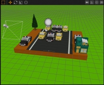 Balls Vs Cop Car Buildbox 3D Template Screenshot 5