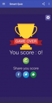 Smart Quiz Game Android Studio Screenshot 5