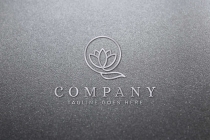 Letter Lotus Logo Template Screenshot 1