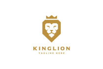 King Lion  Logo Template Screenshot 1
