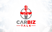 Automotive Car Business Deal Talk Podcast Logo Screenshot 1