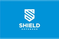 Shield Geometric Letter S Logo Screenshot 2