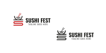 Sushi Food Logo Template Screenshot 2