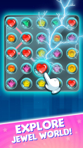 Cosmic Jewels - HTML5 Construct 3 Game Screenshot 1
