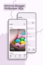 Scrolls -  Blogger Wallpaper App Screenshot 1