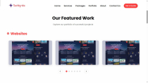 Modern Agency Portfolio HTML Template Screenshot 11